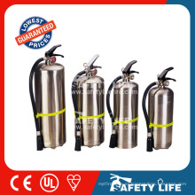 6kg Dry powder CE approved Stainless steel type Fire Extinguisher